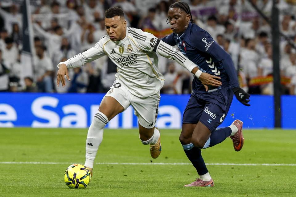 尴尬！皇马4轮不胜丢掉榜首，阿隆索帅位难保，姆巴佩彻底懵圈